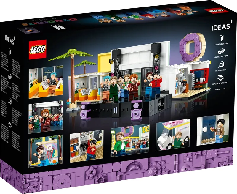 LEGO Ideas Bts Dynamite K-Pop Klocki 21339 2313 Elementów