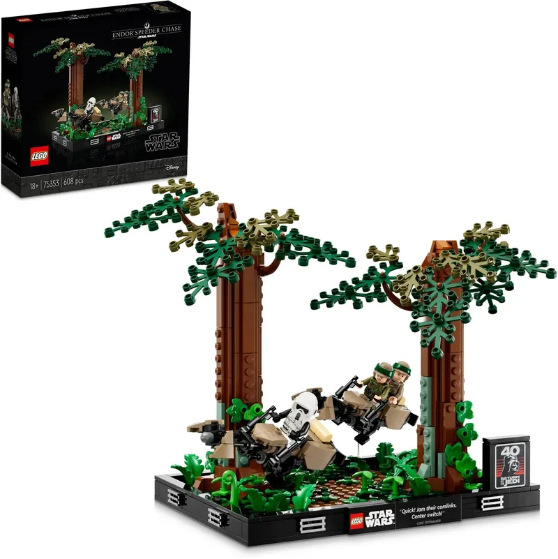 LEGO Star Wars Pościg Na Ścigaczu Przez Endor 75353 Zestaw Klocków