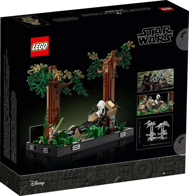 LEGO Star Wars Pościg Na Ścigaczu Przez Endor 75353 Zestaw Klocków
