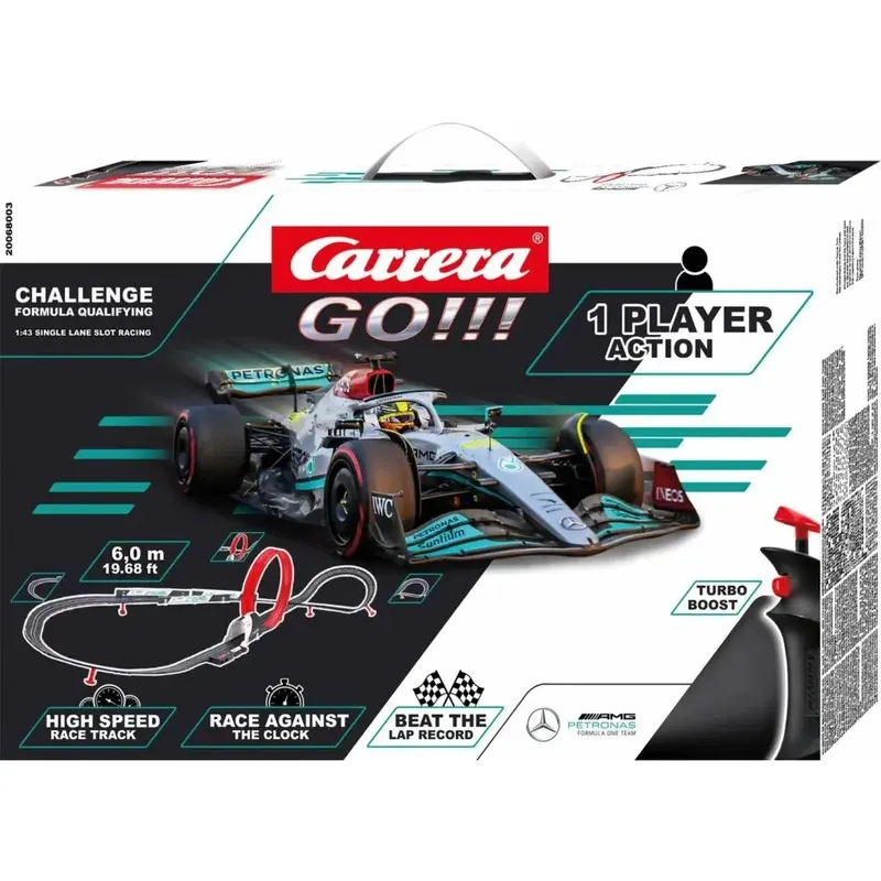 Carrera Go Formula Qualifying Challenger MERCEDES Hamilton 6m