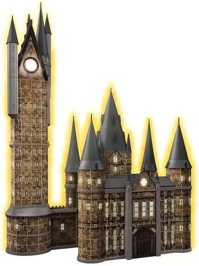 Puzzle 3D Zamek Hogwarts Wieża 540 Elementów RAVENSBURGER 11551