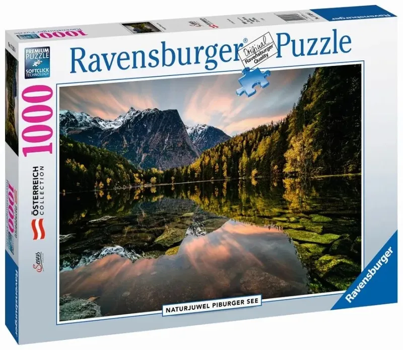 Puzzle 1000 Elementów Jezioro Piburger RAVENSBURGER 17326