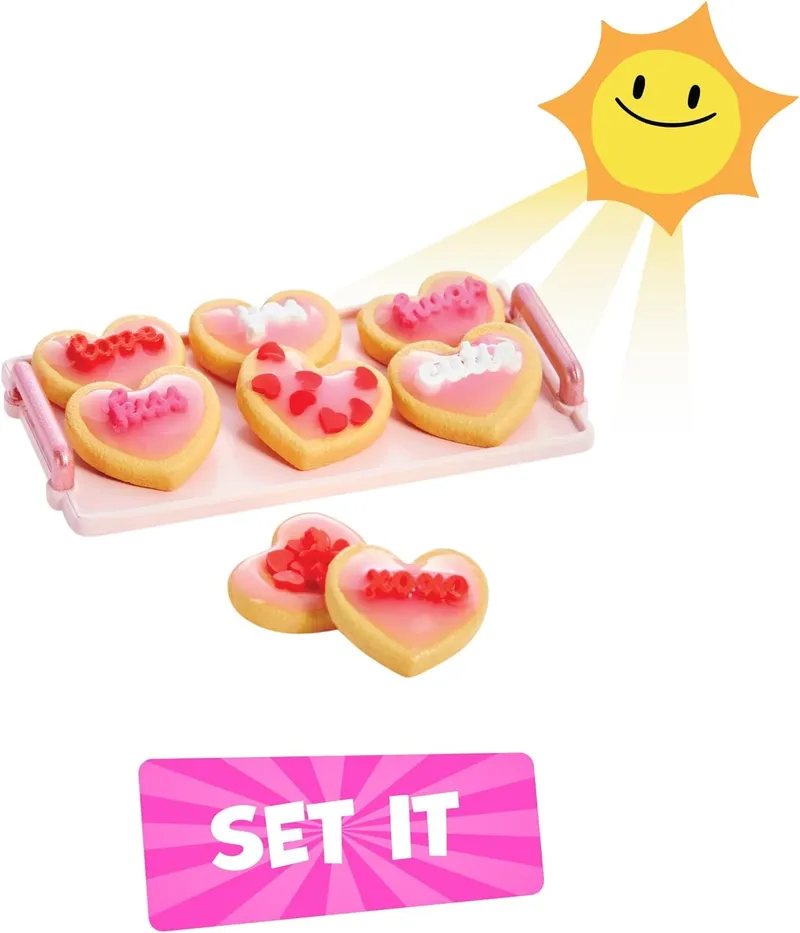 Miniature Zestaw Diner Valentine Day Theme Mga Miniverse 1 szt