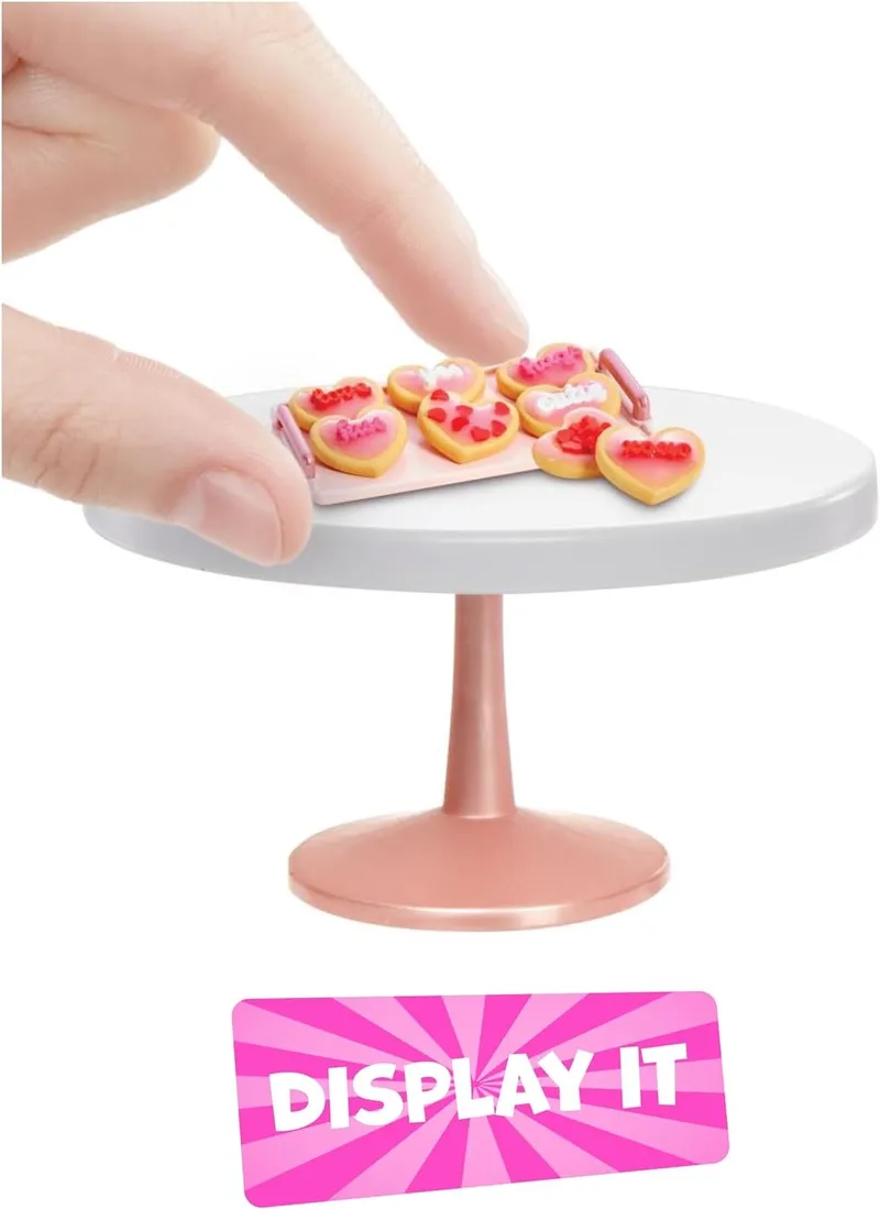Miniature Zestaw Diner Valentine Day Theme Mga Miniverse 1 szt