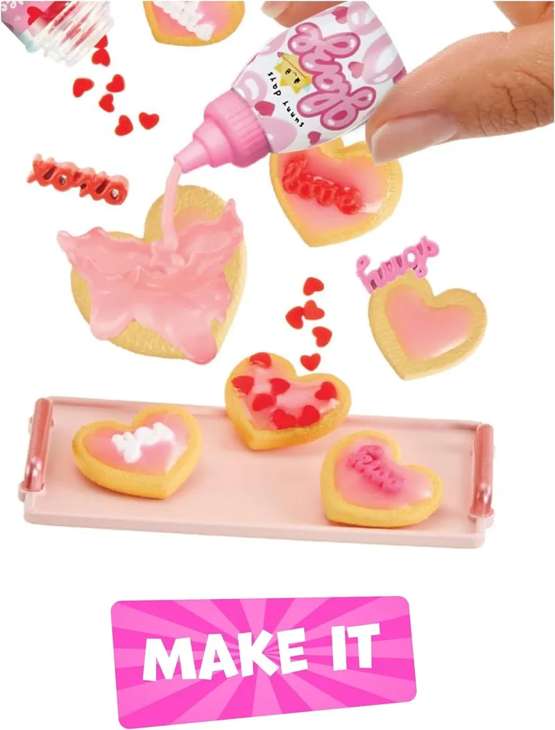 Miniature Zestaw Diner Valentine Day Theme Mga Miniverse 1 szt