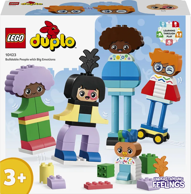 LEGO Duplo Figurki Z Emocjami Zestaw Edukacyjny 10423 Znaki: 67 ✓