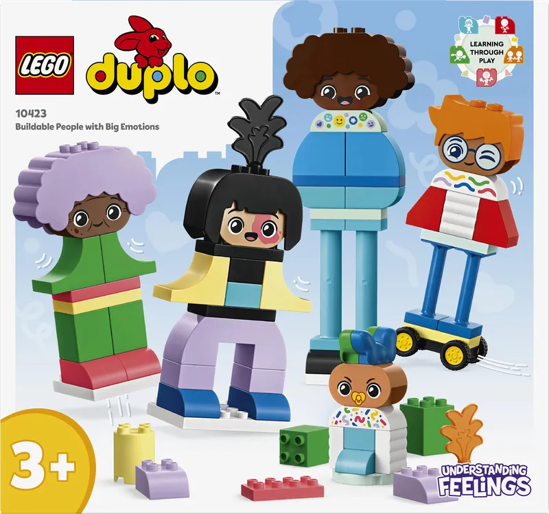 LEGO Duplo Figurki Z Emocjami Zestaw Edukacyjny 10423 Znaki: 67 ✓