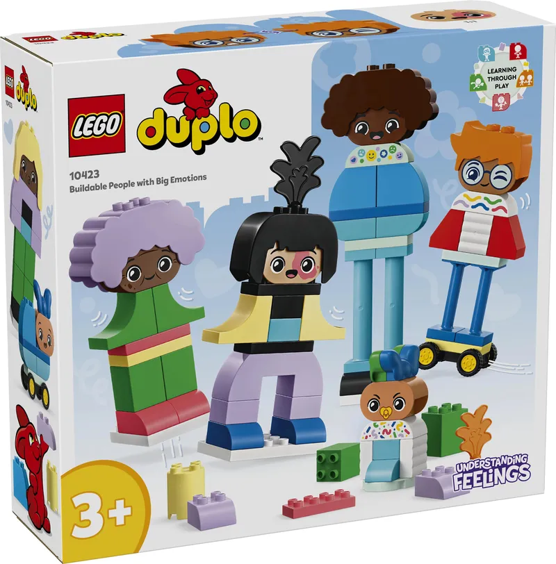 LEGO Duplo Figurki Z Emocjami Zestaw Edukacyjny 10423 Znaki: 67 ✓