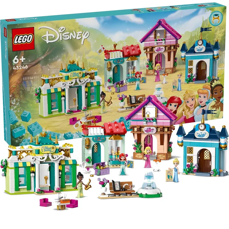 LEGO DISNEY Przygoda Księżniczki Disneya Na Targu 43246 Klocki