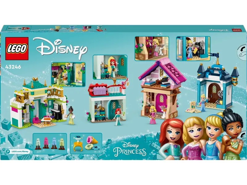 LEGO DISNEY Przygoda Księżniczki Disneya Na Targu 43246 Klocki
