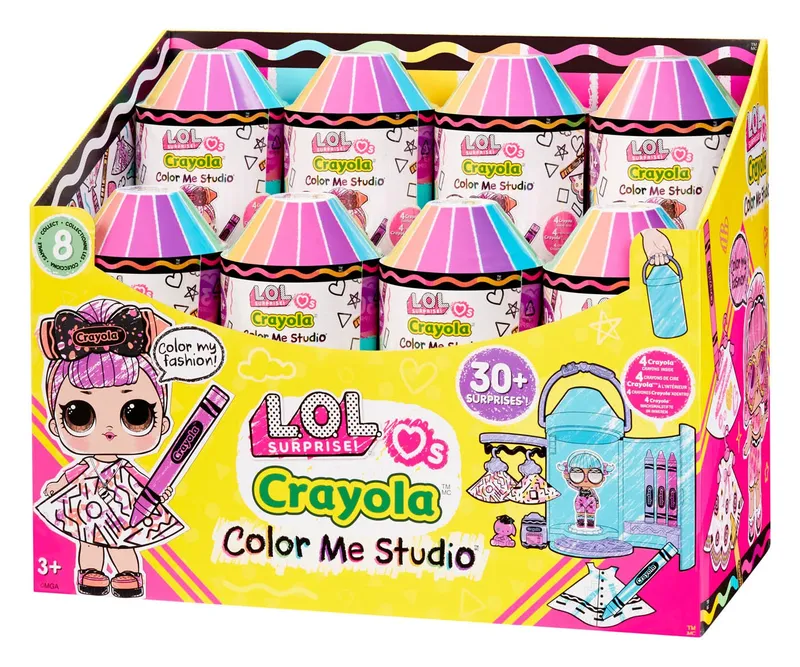 Zestaw Kreatywny L.o.l. Surprise Loves Crayola Color Me Studio Dla Dzieci