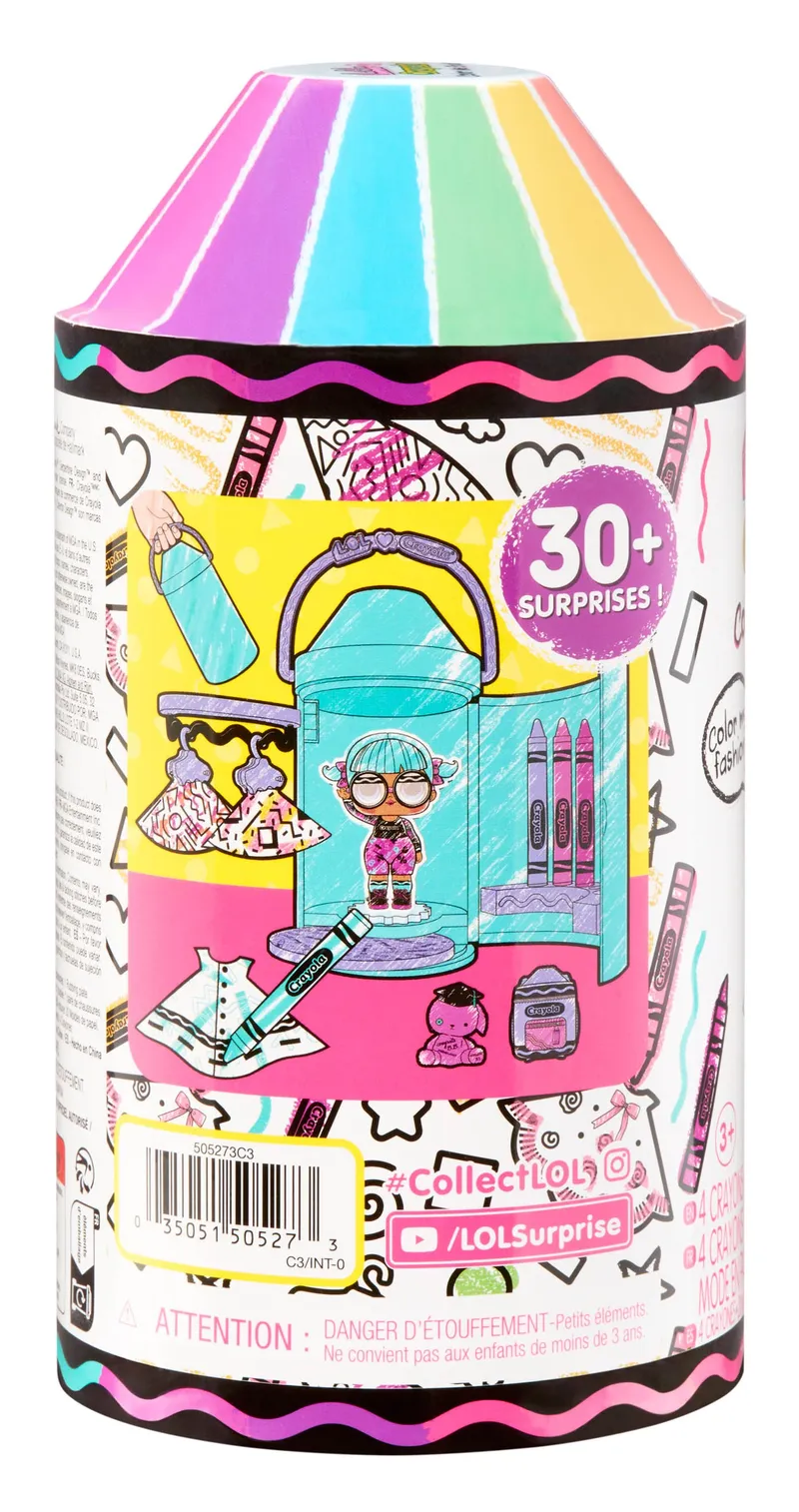 Zestaw Kreatywny L.o.l. Surprise Loves Crayola Color Me Studio Dla Dzieci