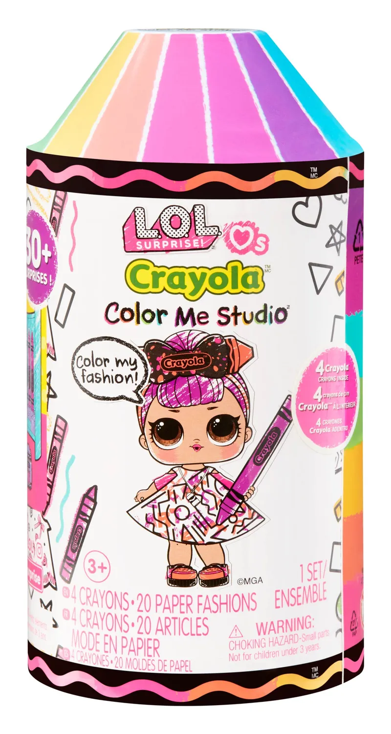 Zestaw Kreatywny L.o.l. Surprise Loves Crayola Color Me Studio Dla Dzieci