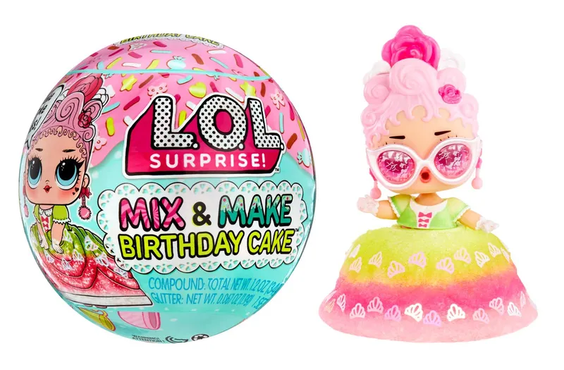 L.o.l. Surprise Mix Make Birthday Cake Tots Zestaw Kreatywny Dla Dzieci