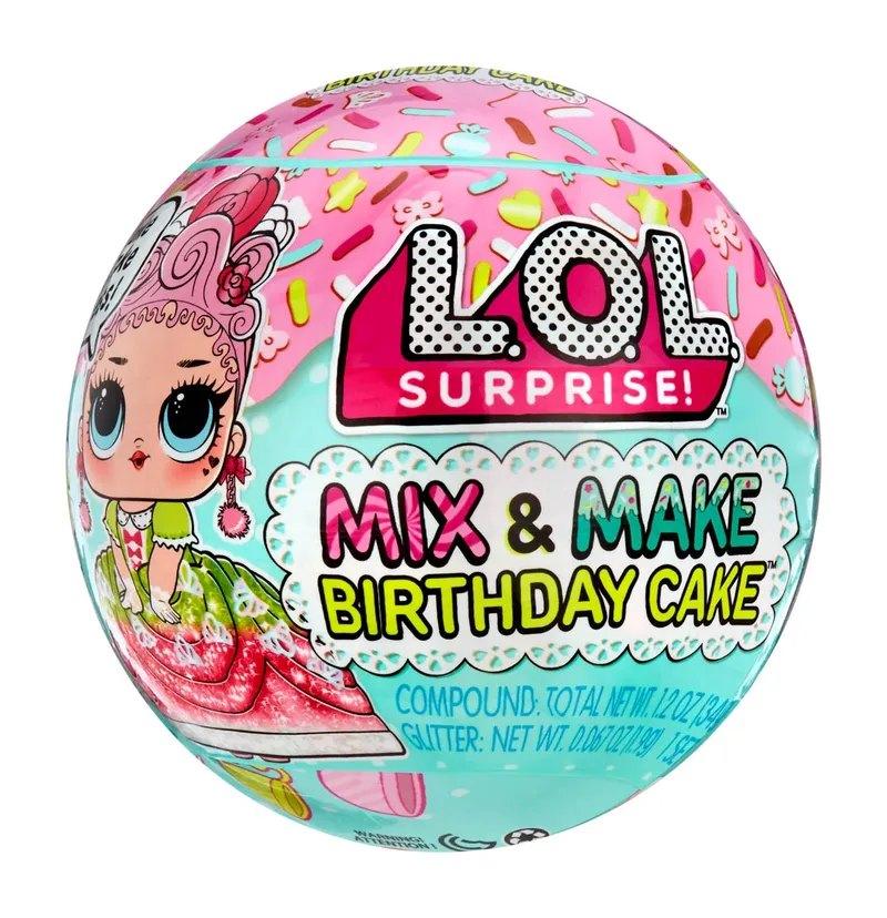 L.o.l. Surprise Mix Make Birthday Cake Tots Zestaw Kreatywny Dla Dzieci