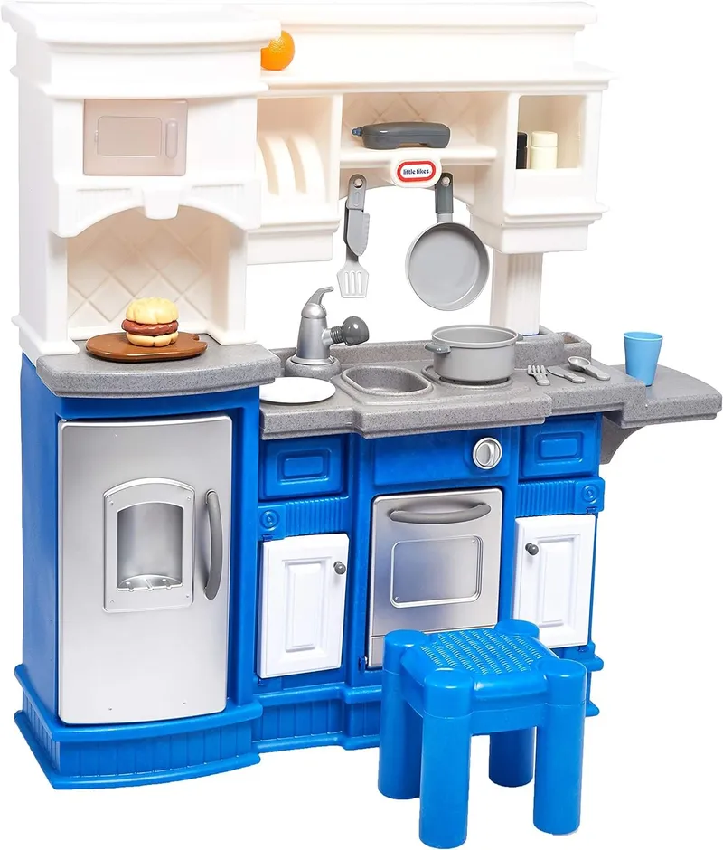 Kuchnia Zabawkowa Gourmet Prep N Serve Little Tikes 173509 - Niebieska
