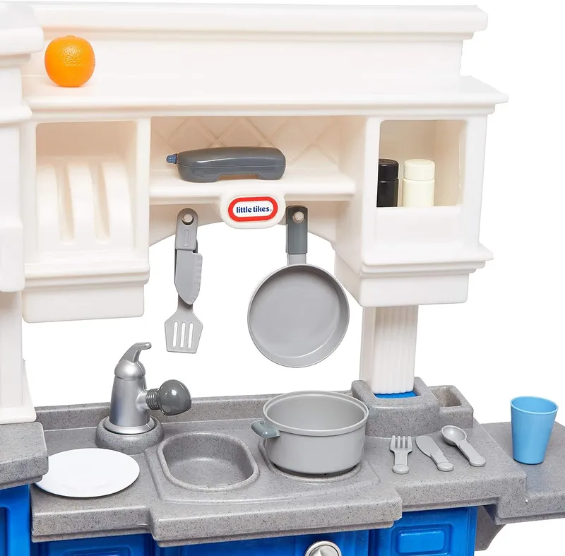Kuchnia Zabawkowa Gourmet Prep N Serve Little Tikes 173509 - Niebieska