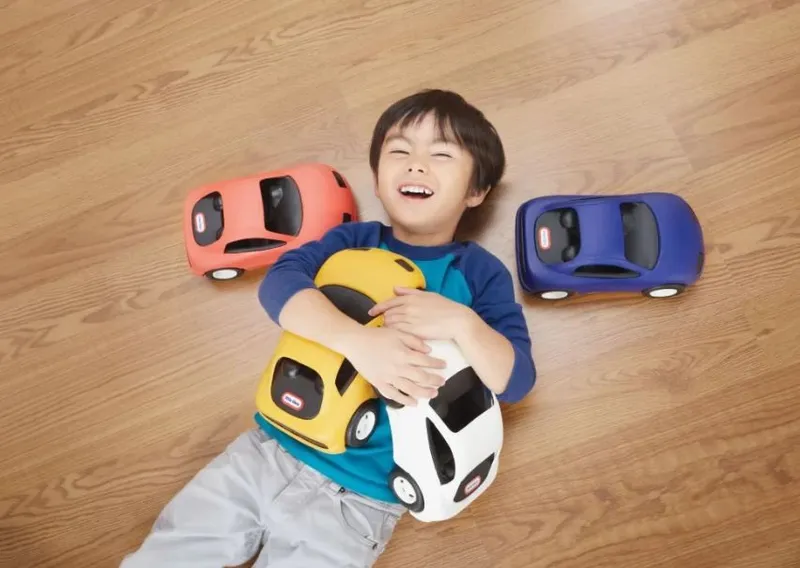 Autko Wyścigowe Pchane Dla Dzieci Little Tikes Push Racer Liczba - Czerwone