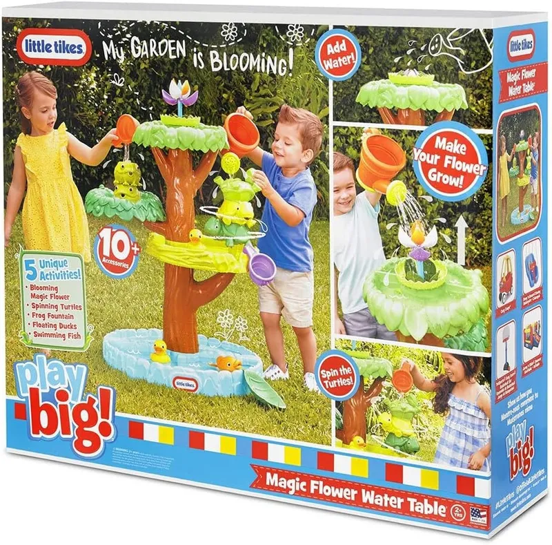 Stół Wodny Dla Dzieci Little Tikes Magic Flower Wielokolorowy 651342