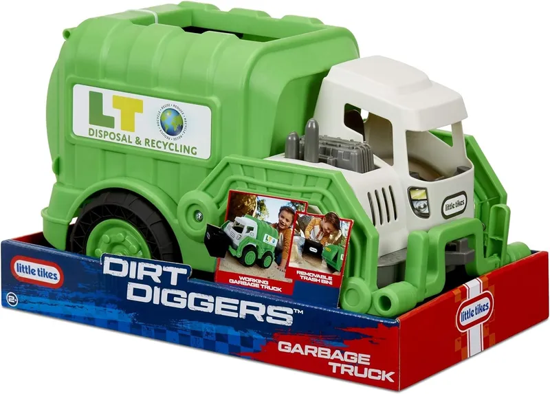Śmieciarka Little Tikes Dirt Digger Funkcjonująca Dla Dzieci Pojazd
