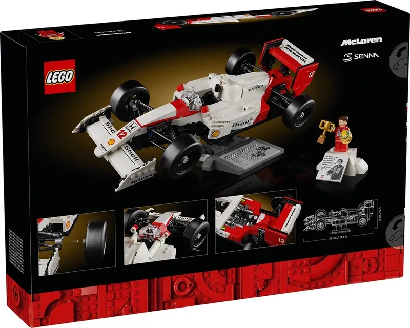 LEGO Icons Mclaren MP4/4 Ayrton Senna Klocki 10330