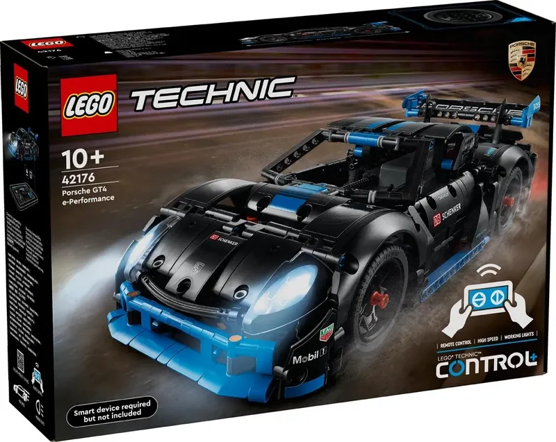 LEGO Technic Samochód Wyścigowy PORSCHE GT4 E-Performance 42176