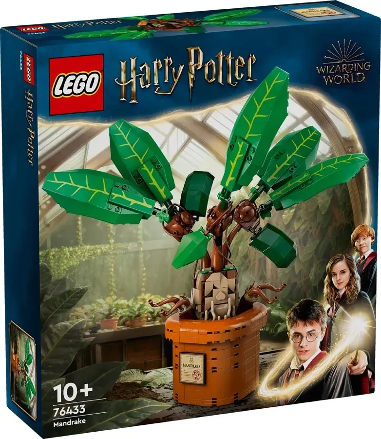 LEGO Harry Potter Mandragora Zestaw Kloków 76433 Figurka
