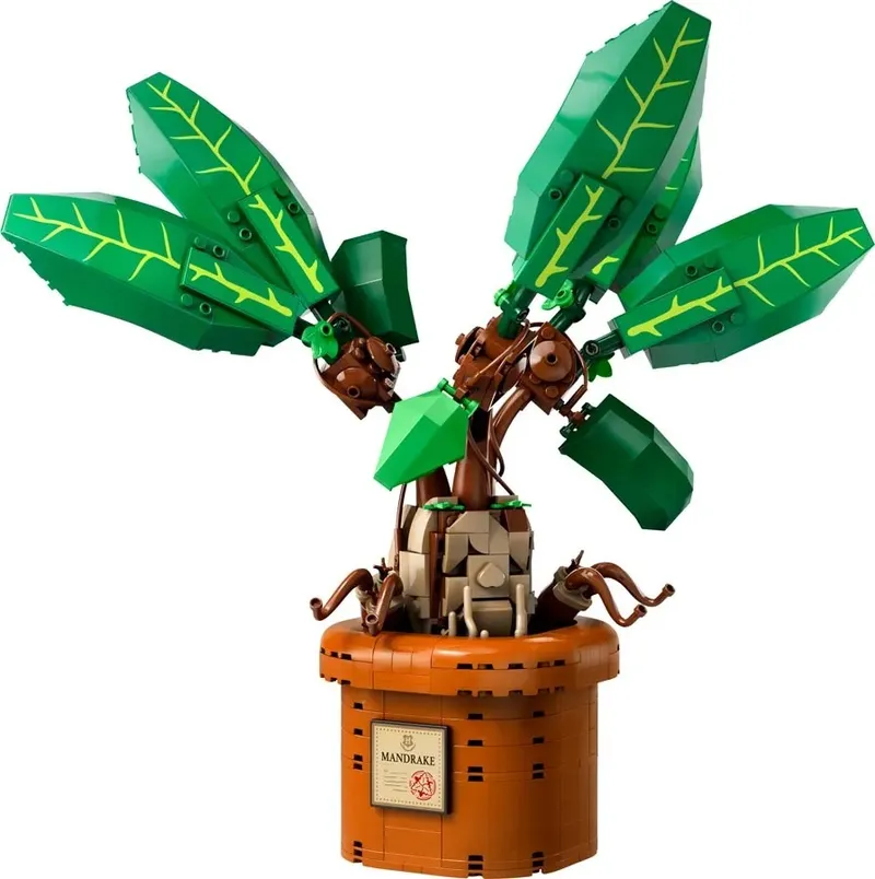 LEGO Harry Potter Mandragora Zestaw Kloków 76433 Figurka