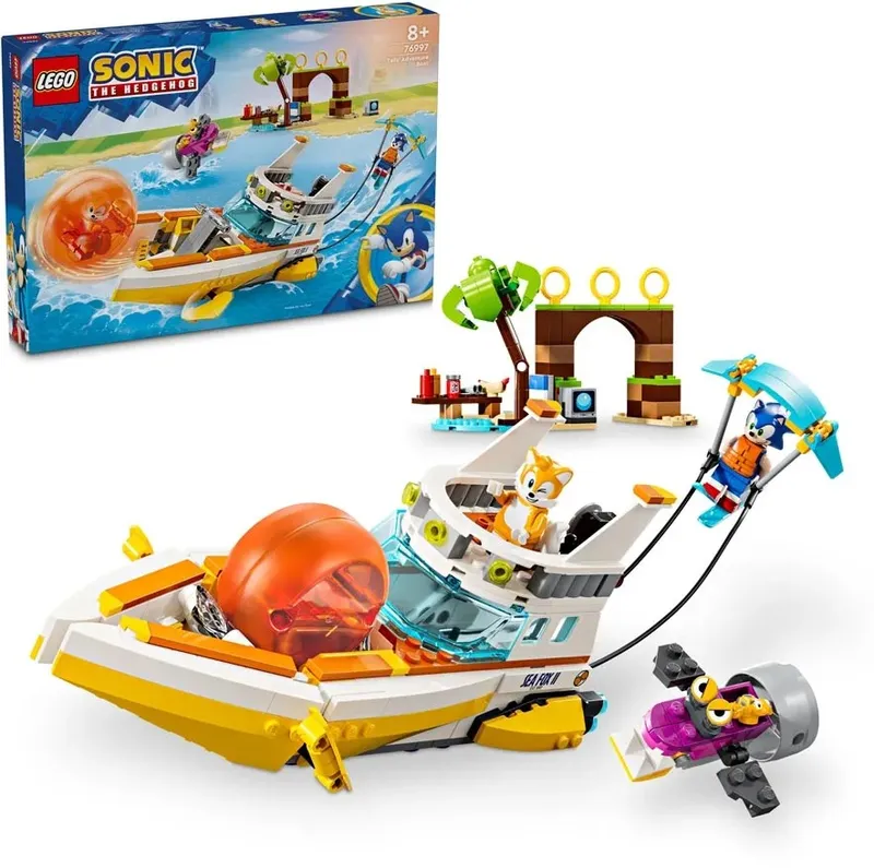 LEGO Sonic The Hedgehog Tails Przygoda Na Łodzi 76997 Klocki