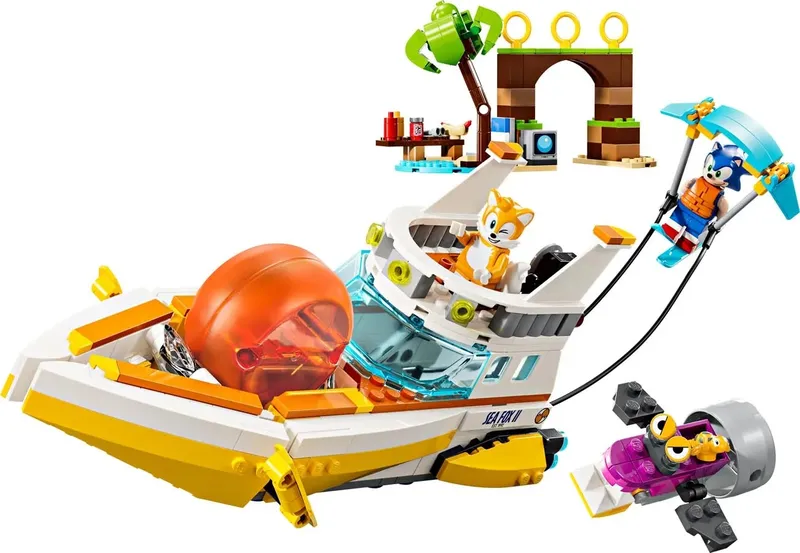 LEGO Sonic The Hedgehog Tails Przygoda Na Łodzi 76997 Klocki