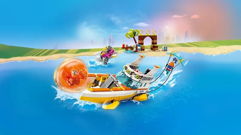 LEGO Sonic The Hedgehog Tails Przygoda Na Łodzi 76997 Klocki
