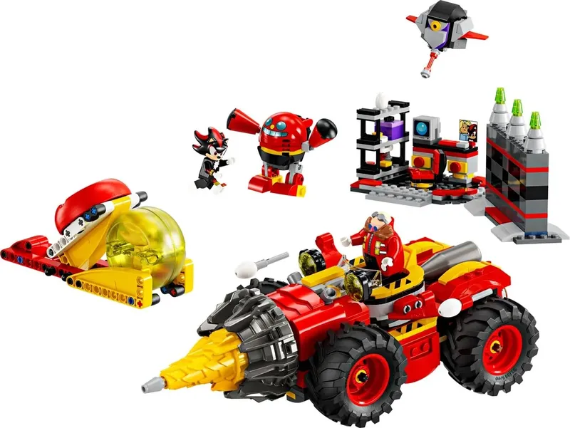 LEGO Sonic Kontra Egg Drillster Klocki 76999 Zestaw 222 Elementy (Liczę