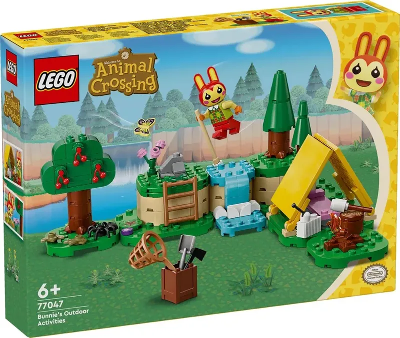 LEGO Animal Crossing Zabawy Na Świeżym Powietrzu Bunnie 77047