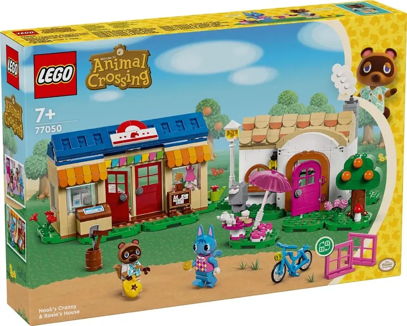 LEGO Animal Crossing Nooks Cranny Domek Rosie 77050 Klocki