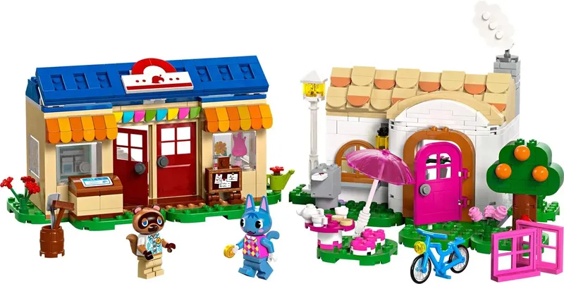 LEGO Animal Crossing Nooks Cranny Domek Rosie 77050 Klocki
