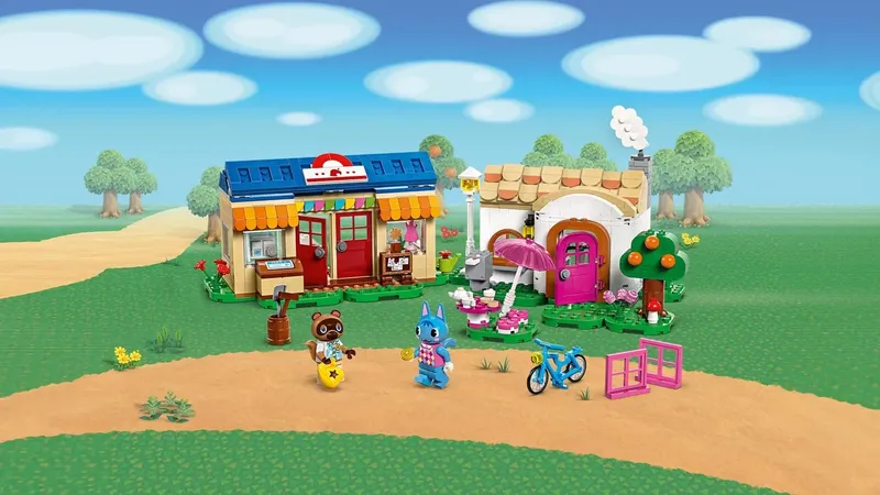 LEGO Animal Crossing Nooks Cranny Domek Rosie 77050 Klocki