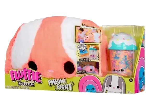 Fluffie Stuffiez Pluszowa Poduszka Do Walki Bunny Mga 512967EUC
