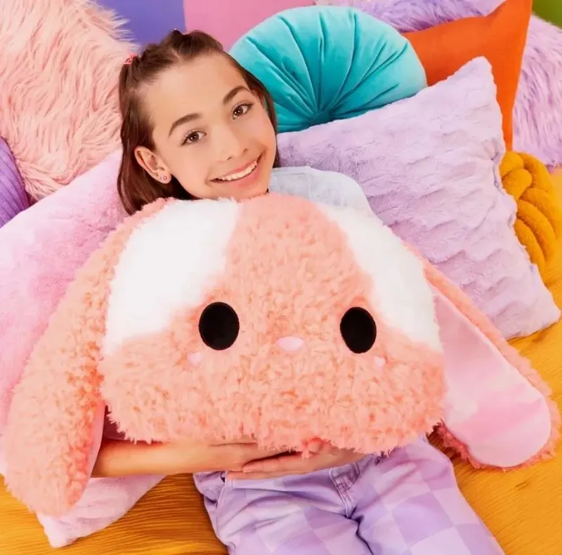 Fluffie Stuffiez Pluszowa Poduszka Do Walki Bunny Mga 512967EUC