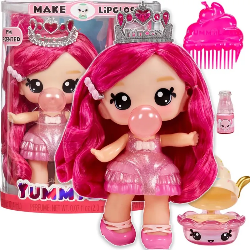 Lalka Yummiland Bianca Bubblegum Z Błyszczkiem Do Ust Duża