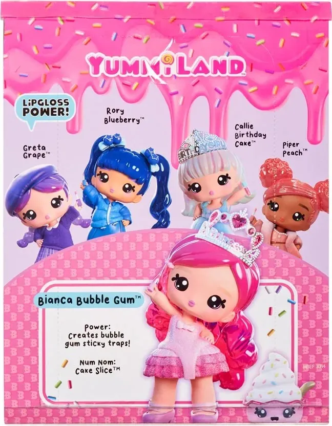 Lalka Yummiland Bianca Bubblegum Z Błyszczkiem Do Ust Duża
