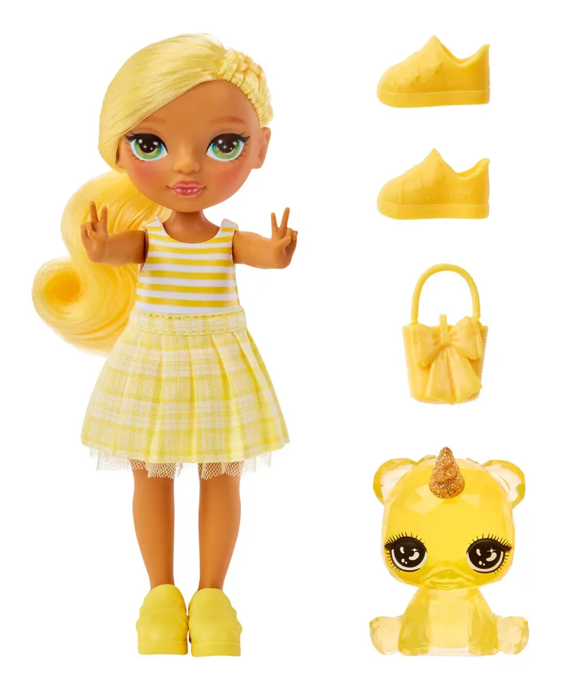 Lalka Rainbow High Littles Daisy Kolekcjonerska - Żółta