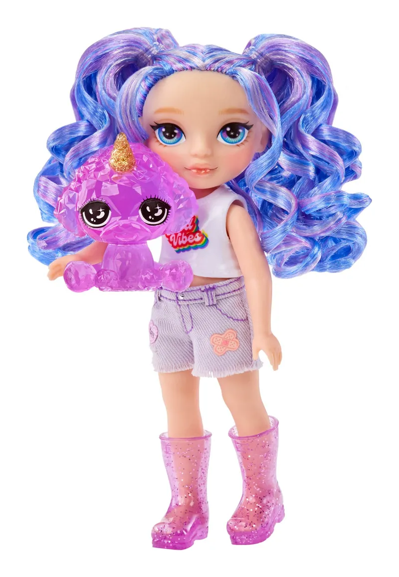 Lalka Rainbow High Littles Amethyst Dla Dzieci Kolekcjonerskaaa - Fioletowa