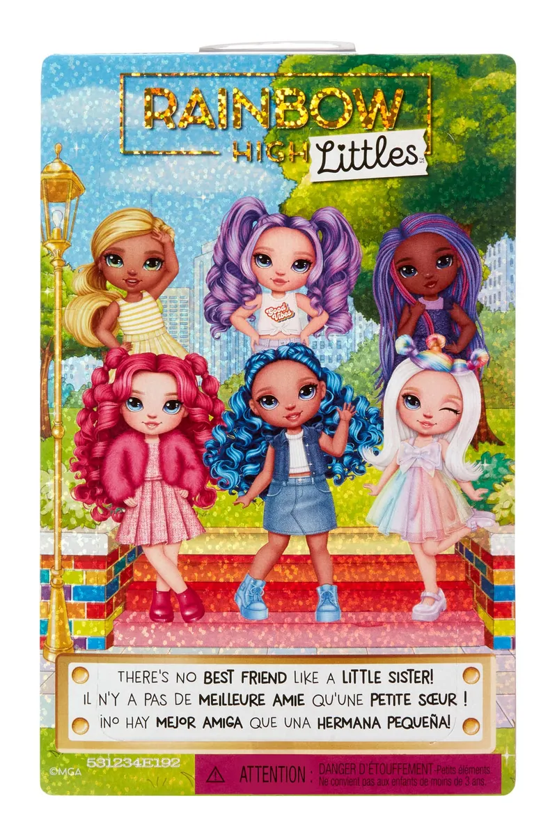 Lalka Rainbow High Littles Amethyst Dla Dzieci Kolekcjonerskaaa - Fioletowa