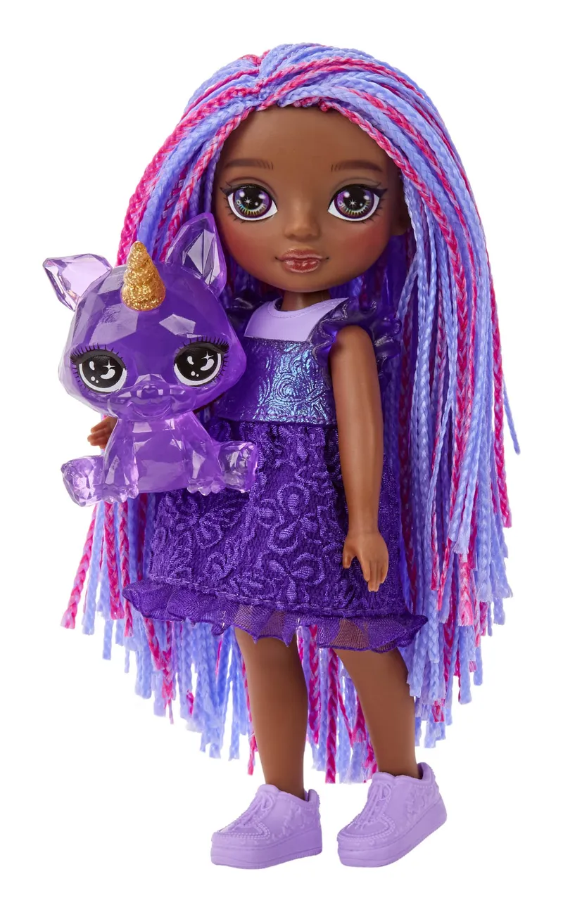 Lalka Rainbow High Littles Indigo Kolekcjonerska - Fioletowa