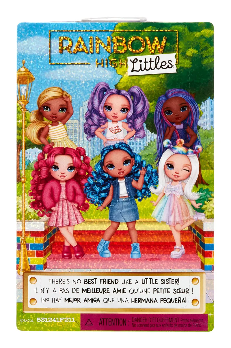 Lalka Rainbow High Littles Indigo Kolekcjonerska - Fioletowa