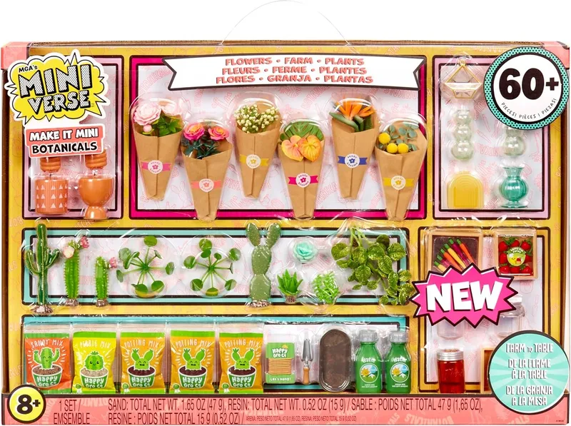 Make It Mini Botanicals Miniverse Figurki Kolekcjonerskie Zestaw