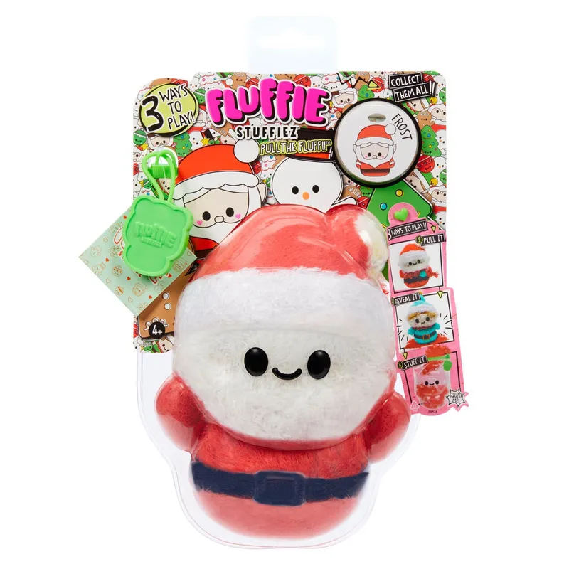 Fluffie Stuffiez Small Plush Święty Mikołaj Maskotka Miękka Mga