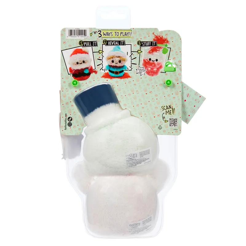 Maskotka Pluszowa Fluffie Stuffiez Mała Bałwanek Świąteczny Mga