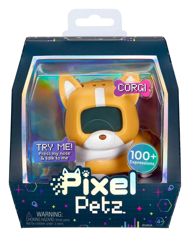 Pixel Petz Corgi Elektroniczny Interaktywny Pies Wirtualny Gra
