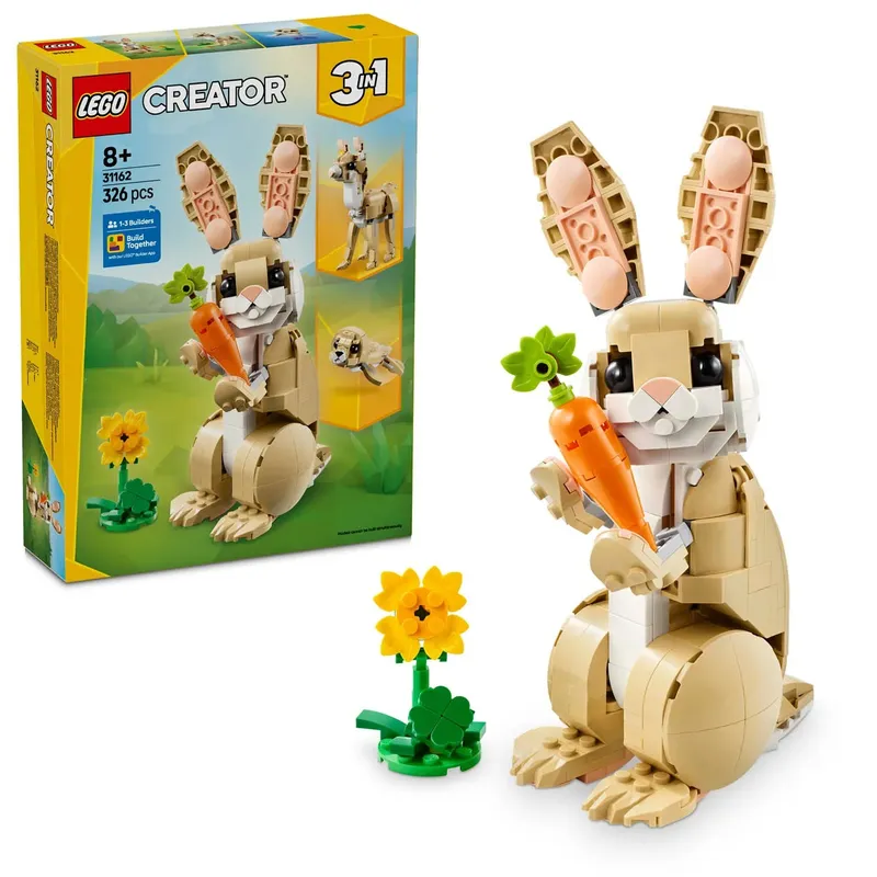 LEGO Creator Uroczy Króliczek Klocki Figurka 31162 Zestaw